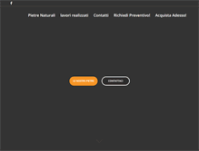 Tablet Screenshot of pietredipuglia.com